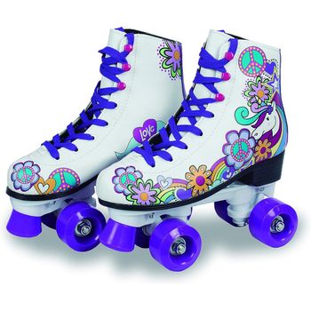 Patines Clásicos De Cuatro Ruedas Infantiles Vision Blue - 37 - con Ofertas  en Carrefour