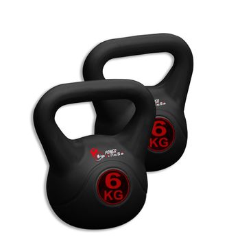 Pesa Rusa O Pesa Kettlebell Pvc 16 Kg. Con Revestimiento De Vinilo. con  Ofertas en Carrefour