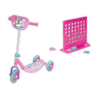 Patinete 3 Ruedas Peppa Pig Y Juego 4 En Línea Shimmer And Shine Gratis (6172)