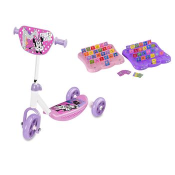 Patinete Infantil Con Asiento Smart Pink Flowers De Lorelli con Ofertas en  Carrefour