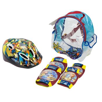 Mochila Casco Y Protecciones Gormiti (8915)