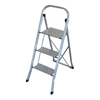 Escalera Plegable De Aluminio 2 Peldaños Roja Y Gris, 7house, Escalera/ taburete Pequeña Doméstica, Escalera De Tijeras Con Tacos Antideslizantes, Resistente Y Estable, 46x48x47cm con Ofertas en Carrefour