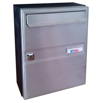 Buzon Interior Vertical Inox Brillo Venus Btv