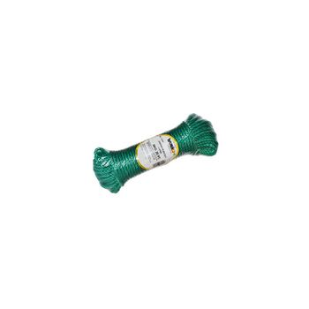 Cuerda Plast. 20m. 4mm. Verde