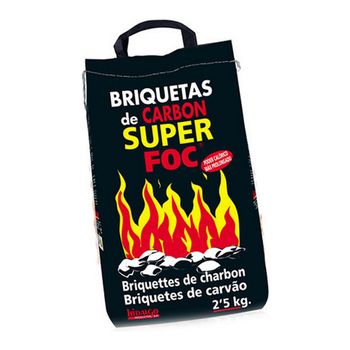 Carbón vegetal para barbacoa Okfuego 2,5 kg - Productos Flower