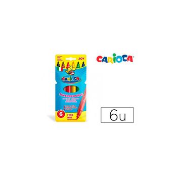 Rotulador Carioca Joy Caja De 6 Colores 288 Unidades