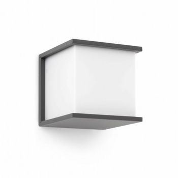 Kubick Aplique 1l E27 60w Gris Oscuro Faro 70689