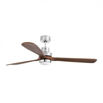 Ventilador De Techo Con Luz Lantau-g Ø 168cms N/m  Luz 3 Palas Faro 33463