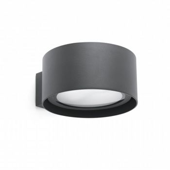 Quart Aplique Gris Oscuro Led 30w 3000k Faro 70579