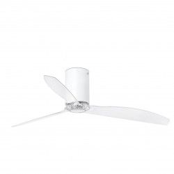 Ventilador De Techo Faro Mini Tube Fan 128cm Blanco Mate 3 Palas