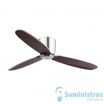 Ventilador De Techo Faro Barcelona 33472n  Nias Niquel Mate