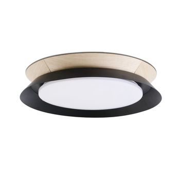 Tender Plafon Negro Led 24w 3000k