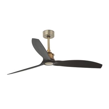 Ventilador Just Fan 1280mm Oro Viejo 3 Palas Negras