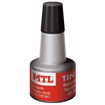 Tinta Tampón 30 Gr. Negra