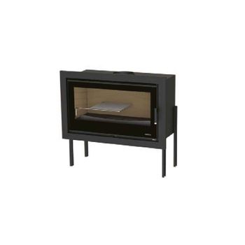 Regilla salvachispas para chimenea 67x61cm negro - CHIMENEAS DE LEÑA