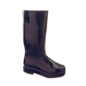 Botas De Pvc Para Señora, Negras, Talla 35