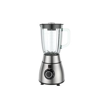 Braun JB3060BK 800W. Batidora de vaso. Vaso de cristal, 1,75L., 5  velocidades, sistema de seguriad dual, cuchillas extraíble