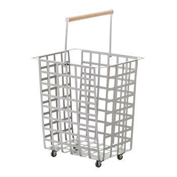 Cesta Para Leña Con Asas De Transporte Sauce Natural 58x42x29cm Vidaxl con  Ofertas en Carrefour