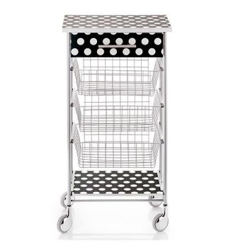 Comprar Carro Cocina 80X89.5X40Cm 3 Estantes Met Wenko