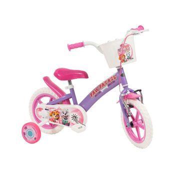 Bicicleta Niña 14 Pulgadas Paw Patrol 4-6 Años - Rosa