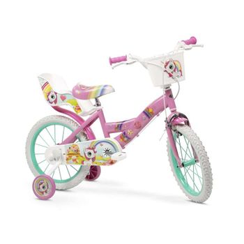 Bicicleta Unicornio 16" (5/8 Años)