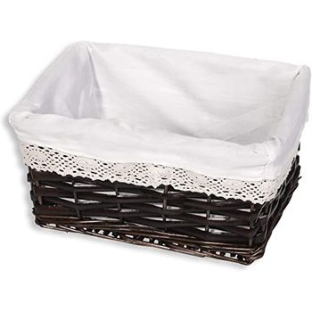 Cesta Para La Colada 25 X 53 X 36 Cm - Cesto Ropa Sucia – Cesta Rectangular  Con Asas Diseño Mimbre Verde con Ofertas en Carrefour