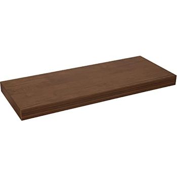 Estanteria Flotante De Madera S Color Wengue