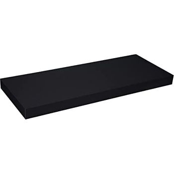 Estanteria Flotante De Madera Xl Color Negro