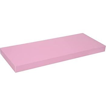 Estanteria Flotante De Madera Xl Color Rosa