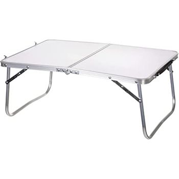 Mesa Baja Plegable Color Blanco. Medidas: 60x40x26cm (hersig)