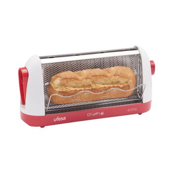 Tostadora Doble Ranura Larga 4 Tostadas Pan De Molde 1200 W De Potencia con  Ofertas en Carrefour