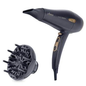 Rowenta - Secador de pelo EXPRESS STYLE 1600W/230V negro/plata