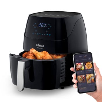 Freidora De Aire Princess Airfryer Digital 182238 1350w 4l 8 Programas  Negro con Ofertas en Carrefour