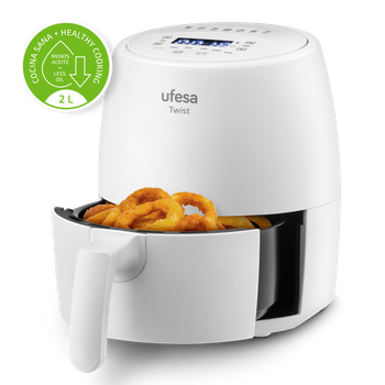 Freidora de aire Princess Airfryer Digital 182238 1350W 4L 8 programas  negro