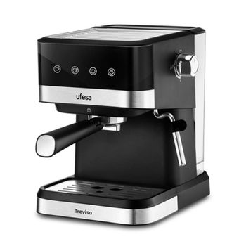 Orbegozo EX 5500 - Cafetera espresso y cappuccino, 20 bar de presión,  Termómetro, depósito extraíble 1,5 L, vaporizador, 1100 W, Multicolor :  : Hogar y cocina