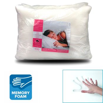 Pack  2 Almohada Viscoelastica  50 X 70 Cm