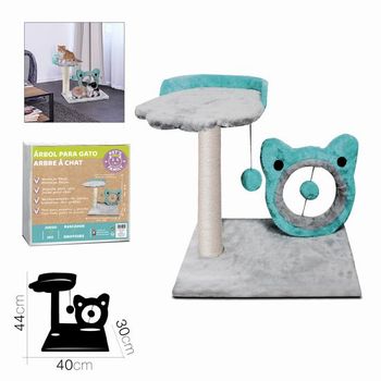 Árbol Rascador Para Gatos Torre Escalador Para 1-3 Gatos 50x50x130cm con  Ofertas en Carrefour