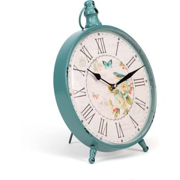 Reloj De Mesa Farolillo Vintage - Azul