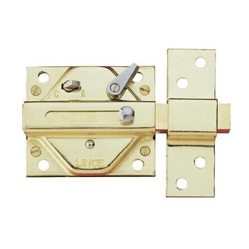 Pasador Cerrojo Puerta Dorado 70mm 111D420 — Bricoruiz