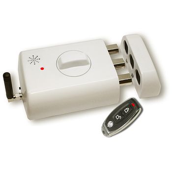 Cerrojo Elec+alarm Supratronik - Lince - Blanco 4940tk-hb..