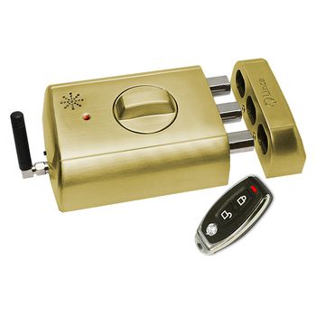 Cerrojo Elec+alarm Supratronik - Lince - Oro 4940tk-hl..