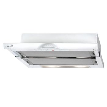 Sauber  Campana telescopica SCTC60B ancho 60 cm blanca