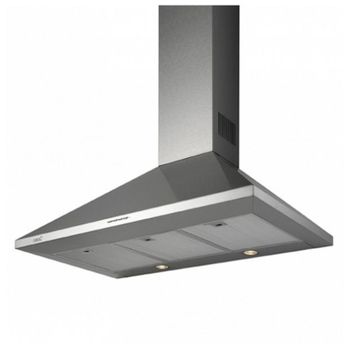 CAMPANA DECORATIVA 70 cm INOX-NEGRA CATA LEGEND 7000XGBK 02021202