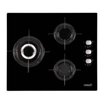 Placa Gas Balay 3etg563hb 4f Cristal Negro Wok con Ofertas en Carrefour