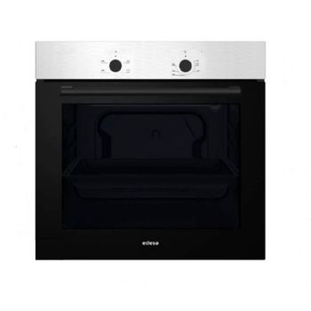 Horno Edesa Eoe7040fbk Cristal Negro Multifuncion 70 Litros 6 Programas  Mandos Escamoteables Display 921270243