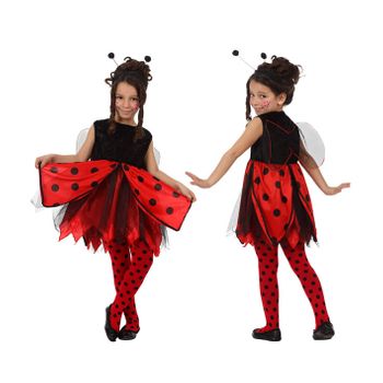 Disfraz de Ladybug para niña, Marca Rubies, Miraculous