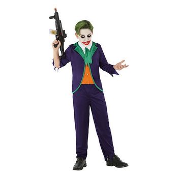 Disfraz Para Niños 112681 Payaso Joker (3 Pcs)  Talla 3-4 años