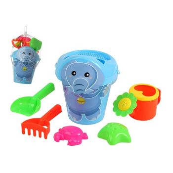 Set De Juguetes De Playa Happy Elephant (7 Pcs)