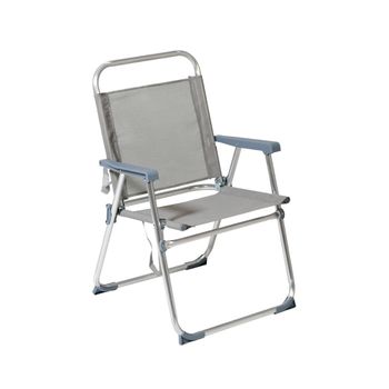 Outsunny Silla de Camping Plegable Silla de Jardín Portátil con