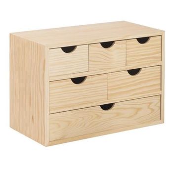 Cajonera Montada De Pino 40x28x20cm. Blp321.99